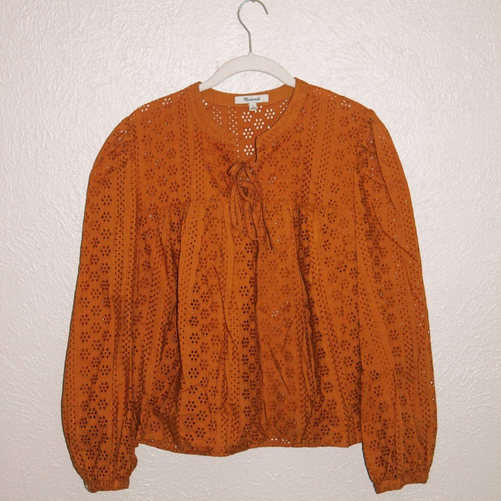 Madewell Eyelet Blouse